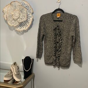 Ruby Rd button sweater size medium